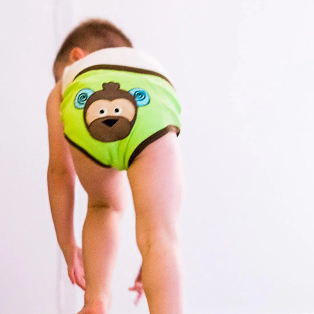 3 Piece Organic Potty Training Pants Set - Boys - Safari Friends