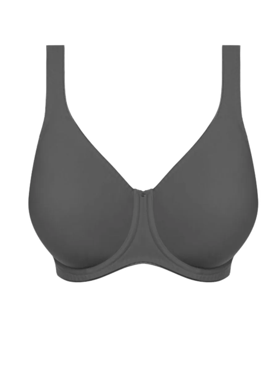 Aura Moulded Full Cup Bra - Black