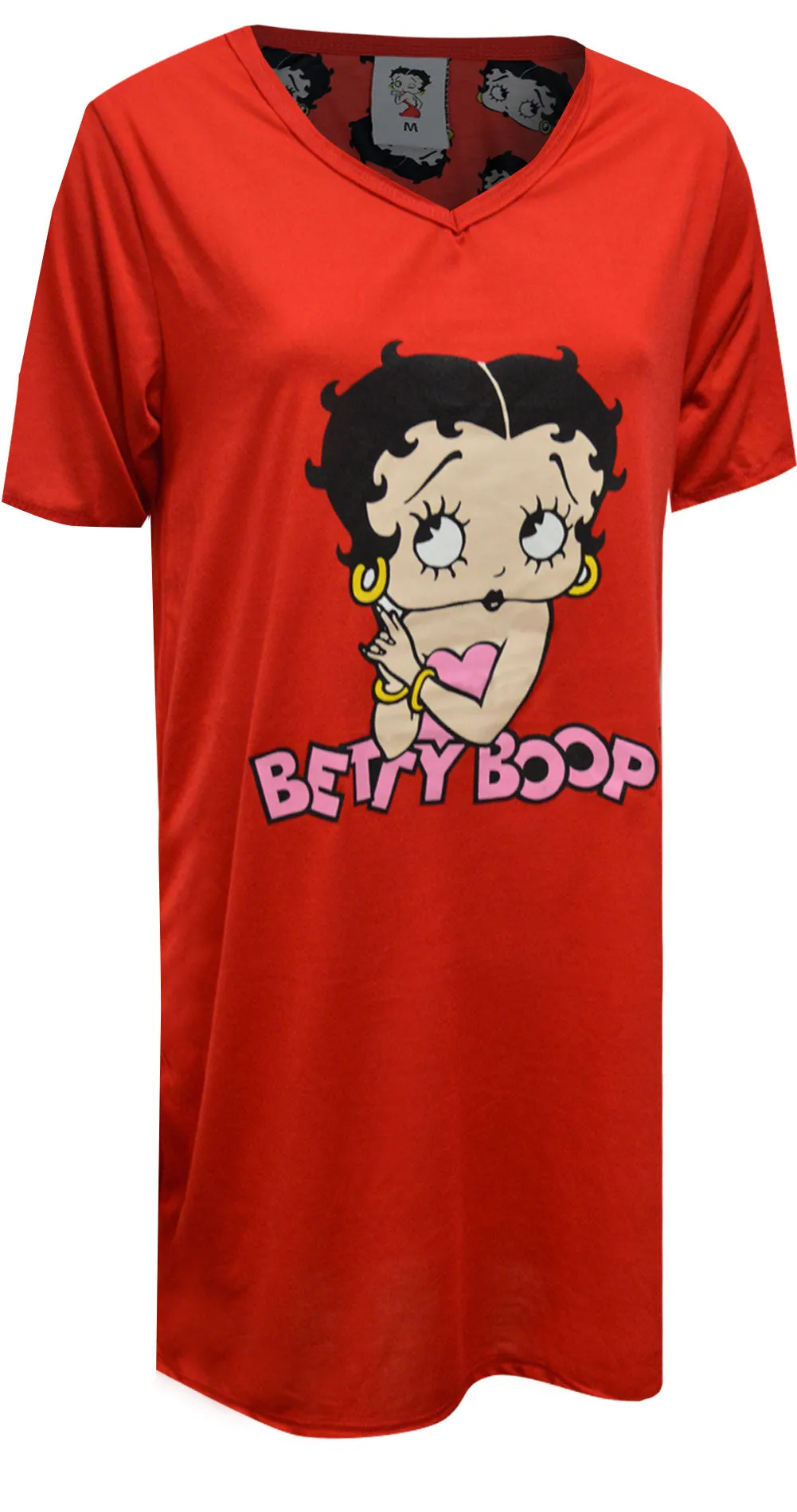 Betty Boop Classic Red Nightshirt