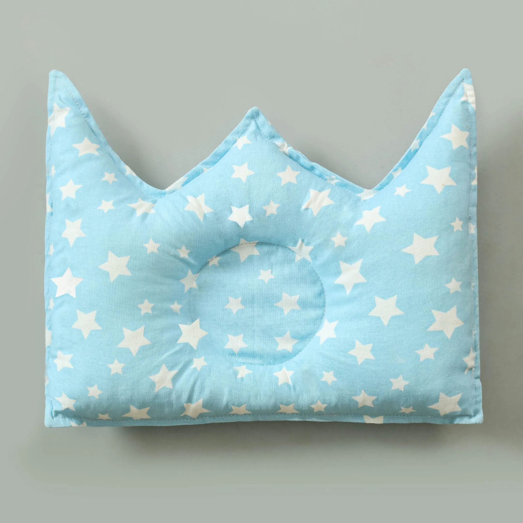 Blue Stars Head Shaping Cushion