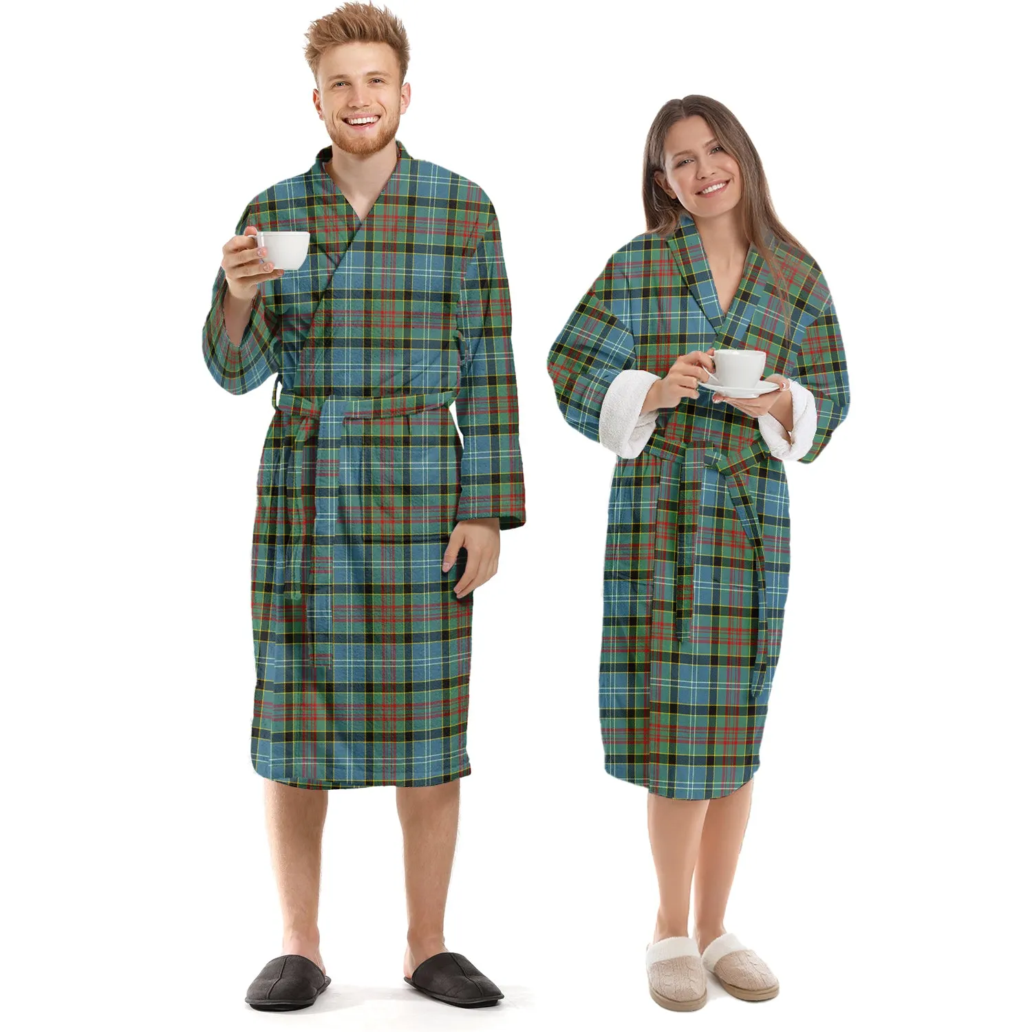 Brisbane Tartan Bathrobe