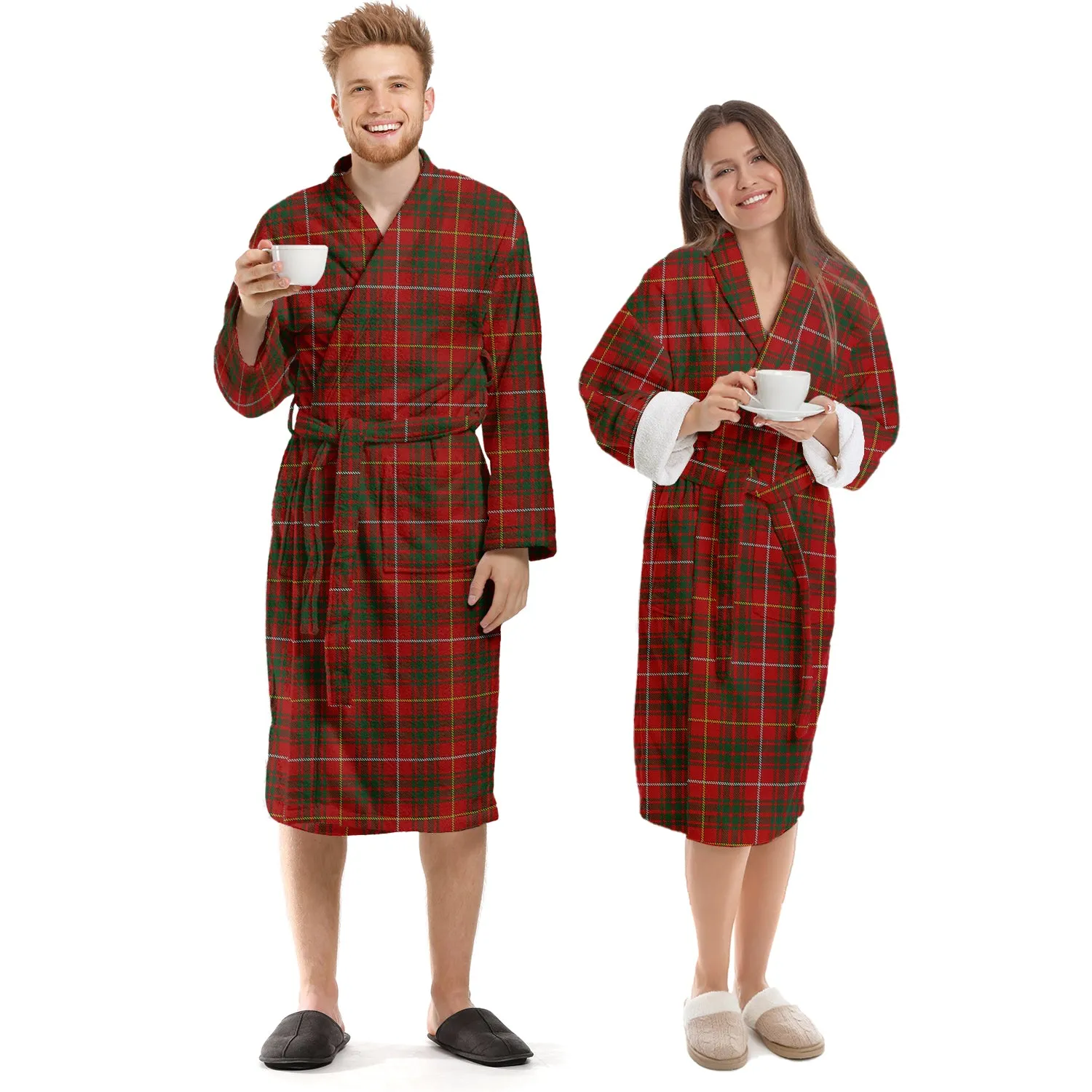 Bruce Tartan Bathrobe