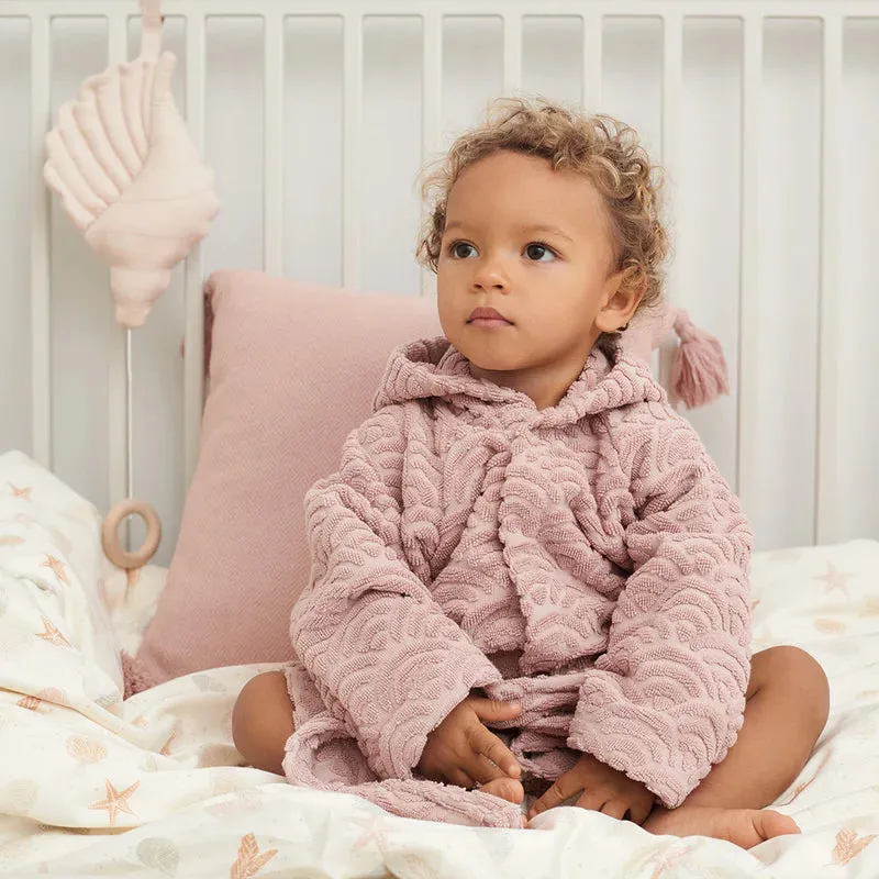 Cam Cam Copenhagen, Toddler Bathrobe, Dusty Rose