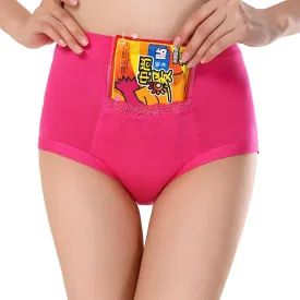 CODE RED Period Panties with Pocket- Hot Pink- XL