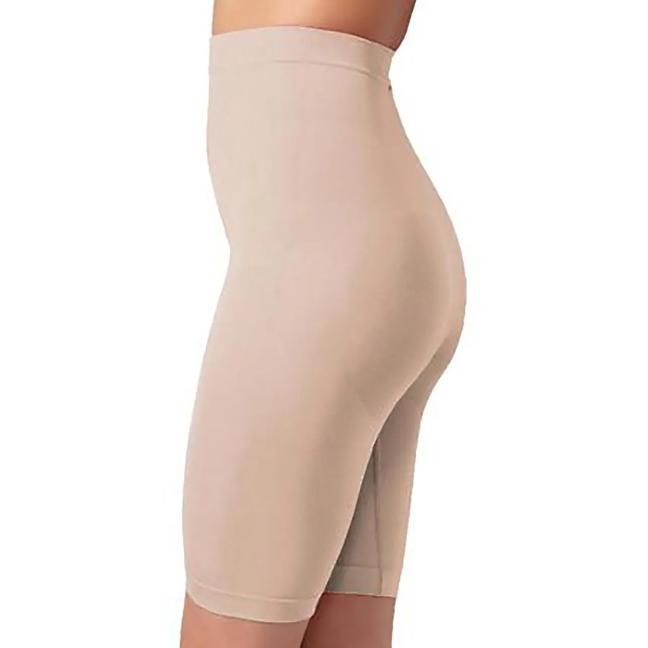 Comfia Shapewear Shorts - Seamless Comfort and Slimming Support (Medium, Beige)