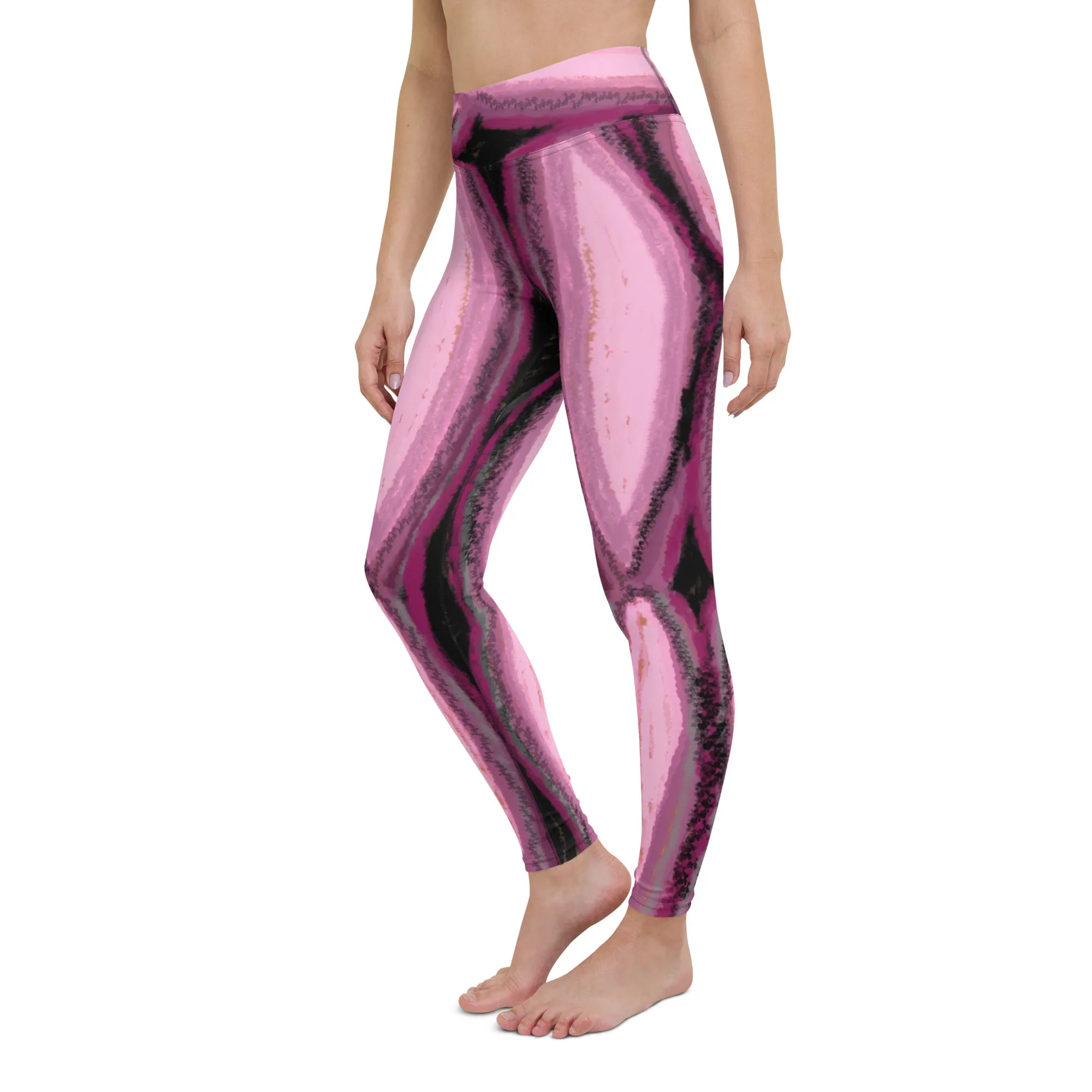 Contour ShapeWear Hot Pink Yoga Leggings