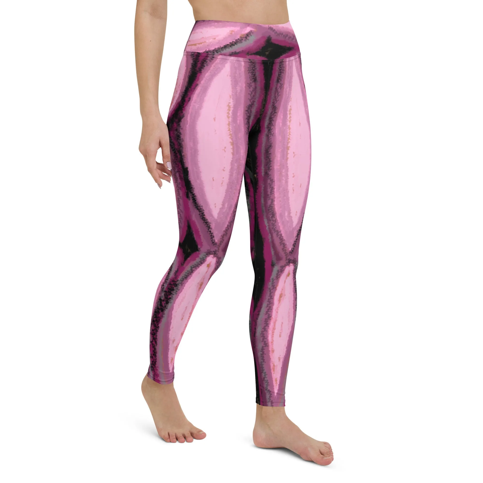 Contour ShapeWear Hot Pink Yoga Leggings