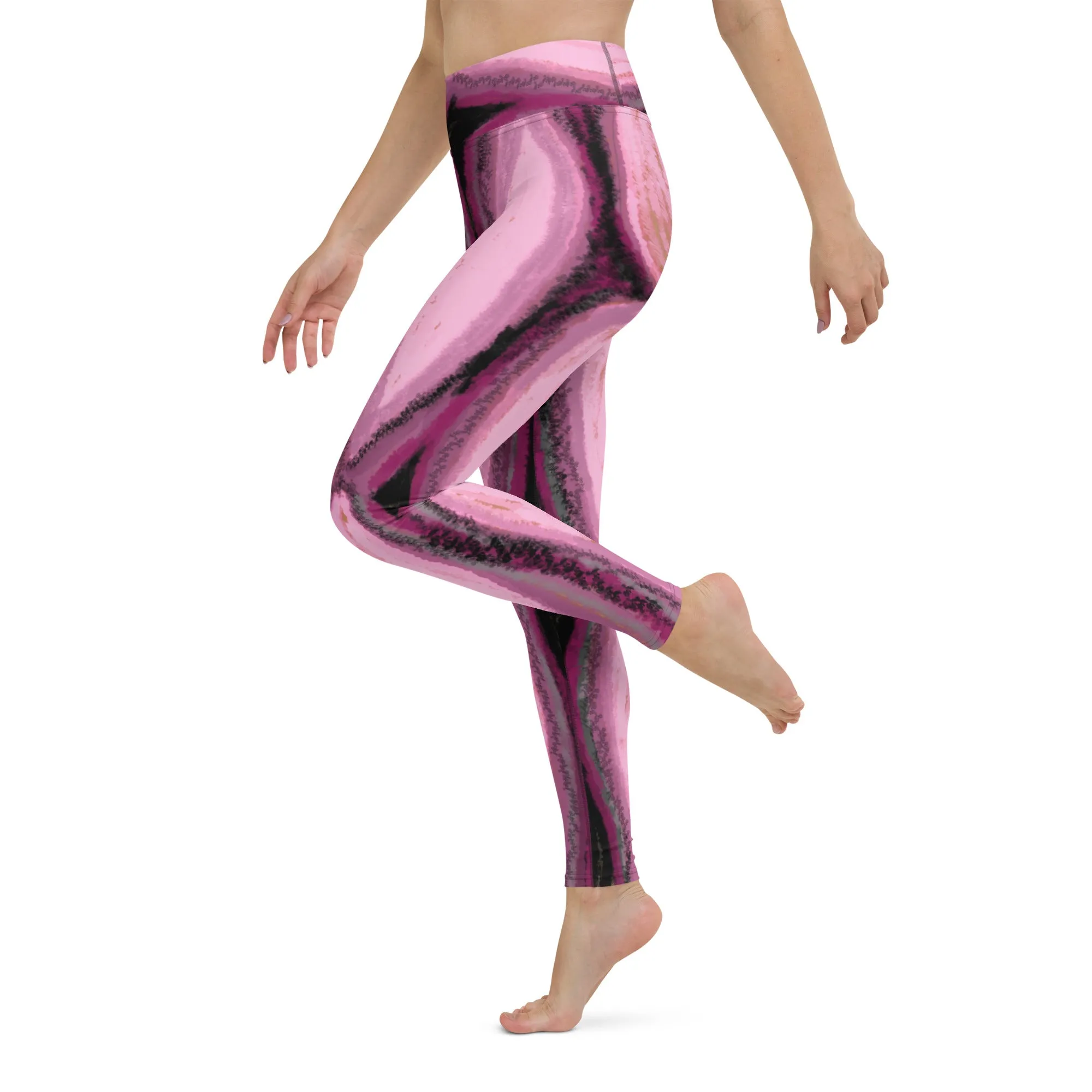 Contour ShapeWear Hot Pink Yoga Leggings