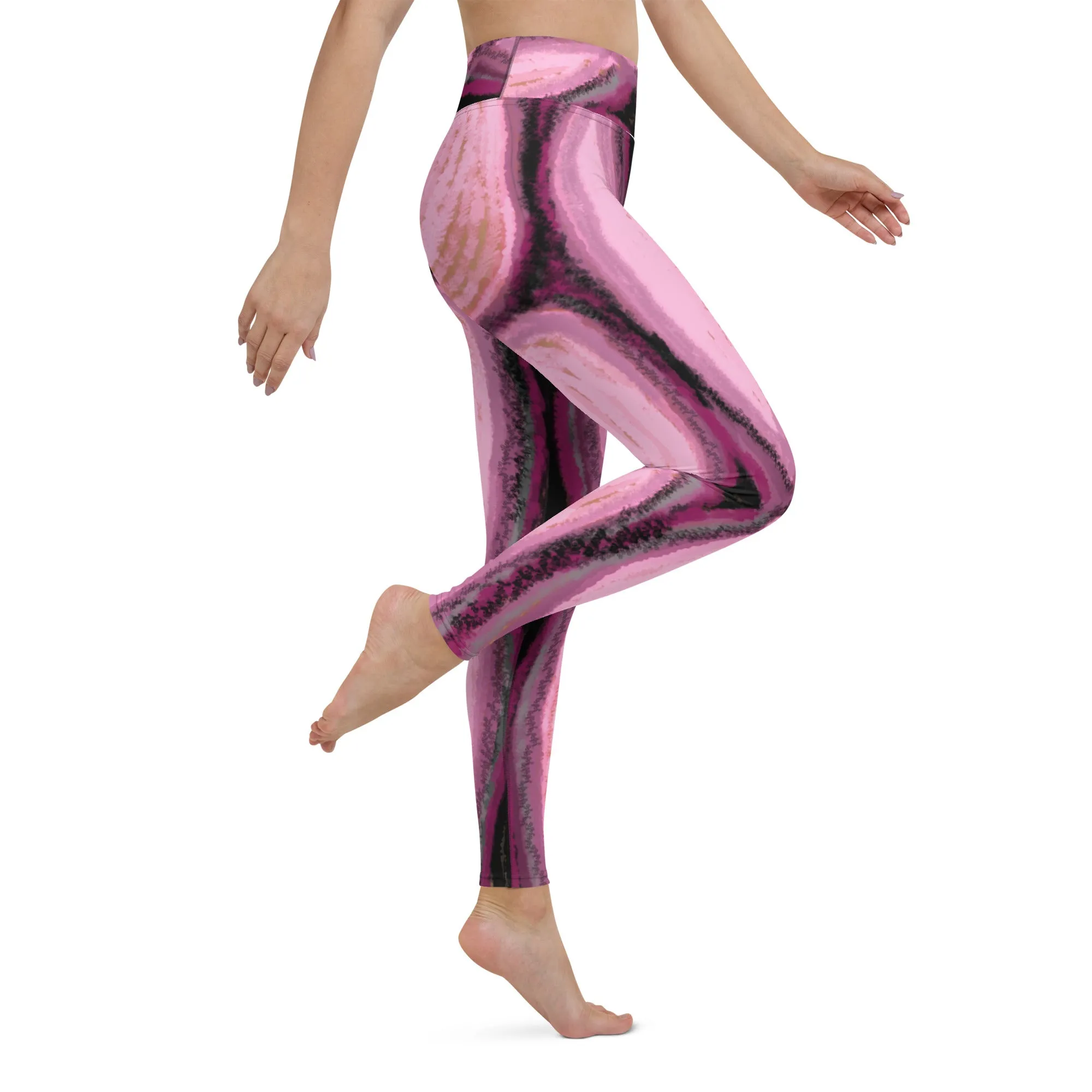 Contour ShapeWear Hot Pink Yoga Leggings