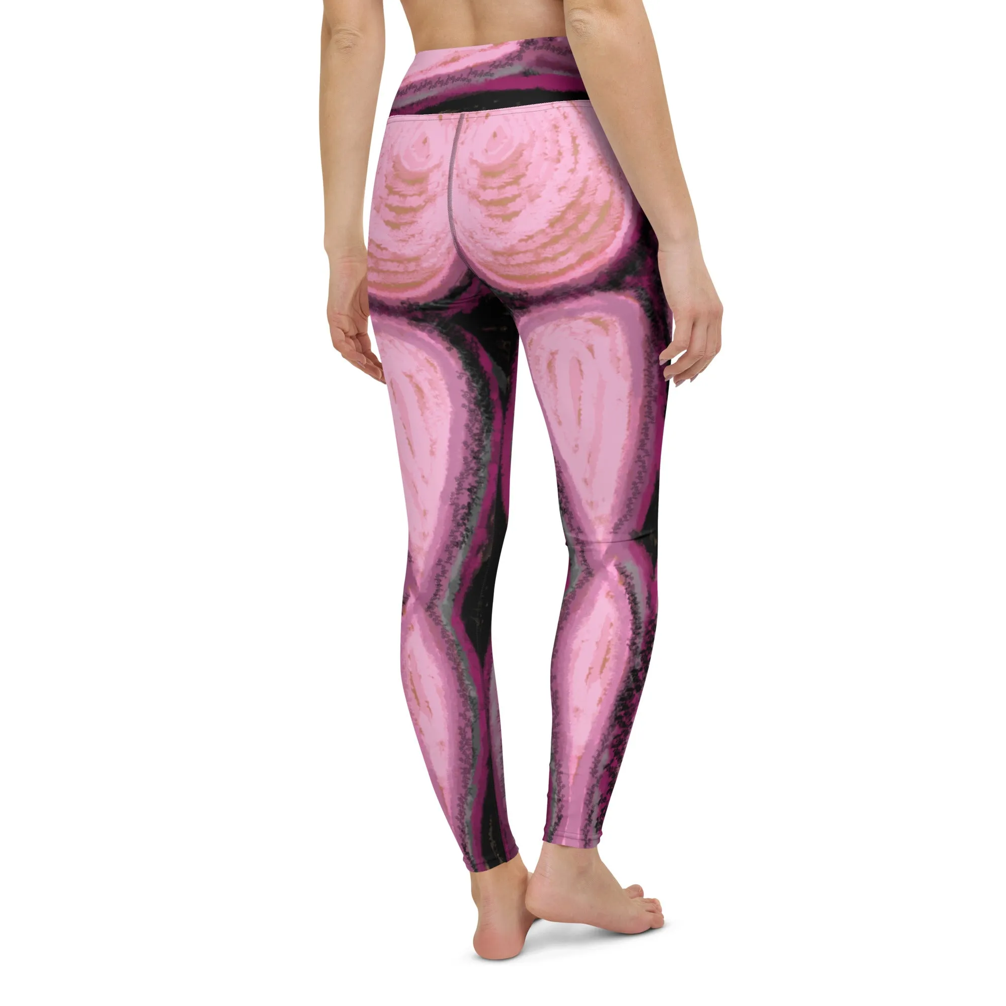 Contour ShapeWear Hot Pink Yoga Leggings