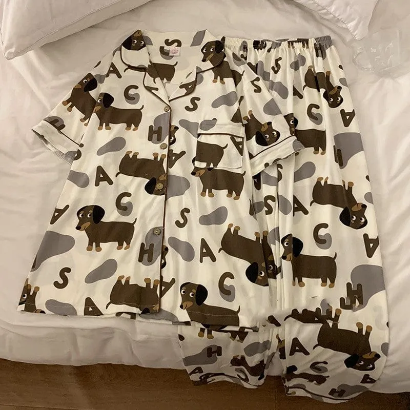 Dachshund Pajama Set