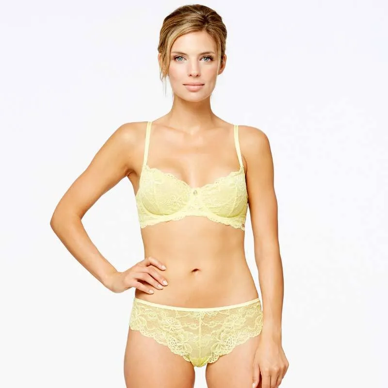 Demi Lace Cup Bra Montelle Flirt Fresh Pear