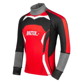 Duzter Junior Armor Girls Compression Shirt with Arm and Neck Protection