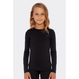 Girls Solid Thermal Top