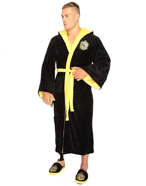 Harry Potter Hufflepuff House Men's Bathrobe