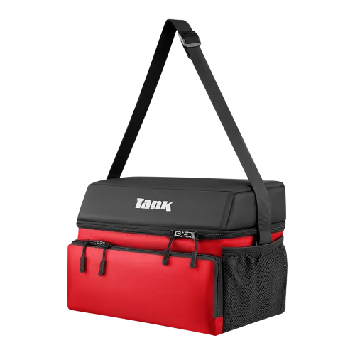 Insulated Thermal Bag 12 L Red & Black