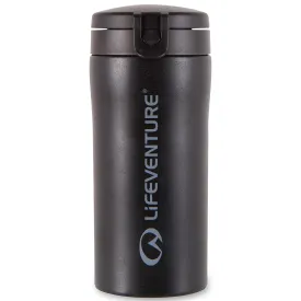 Lifeventure Flip-Top Thermal Mug 300ml Black