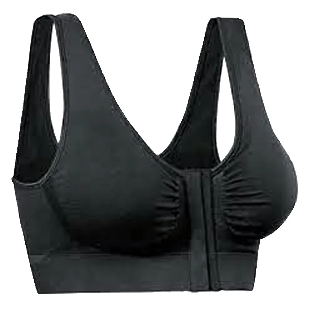 Miracle Bamboo Comfort Bra - Black - Large (Bust 37-40)