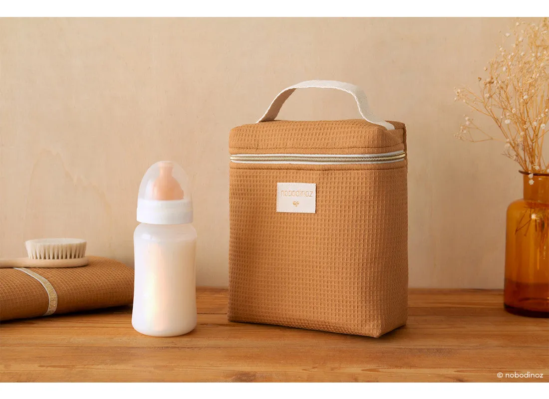 Nobodinoz Thermal lunch bag | Caramel