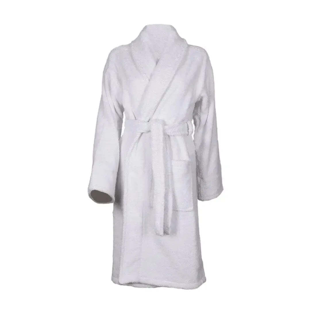 Personalised Front Chest and Back Egyptian Shawl Collar Bathrobe, 550gsm