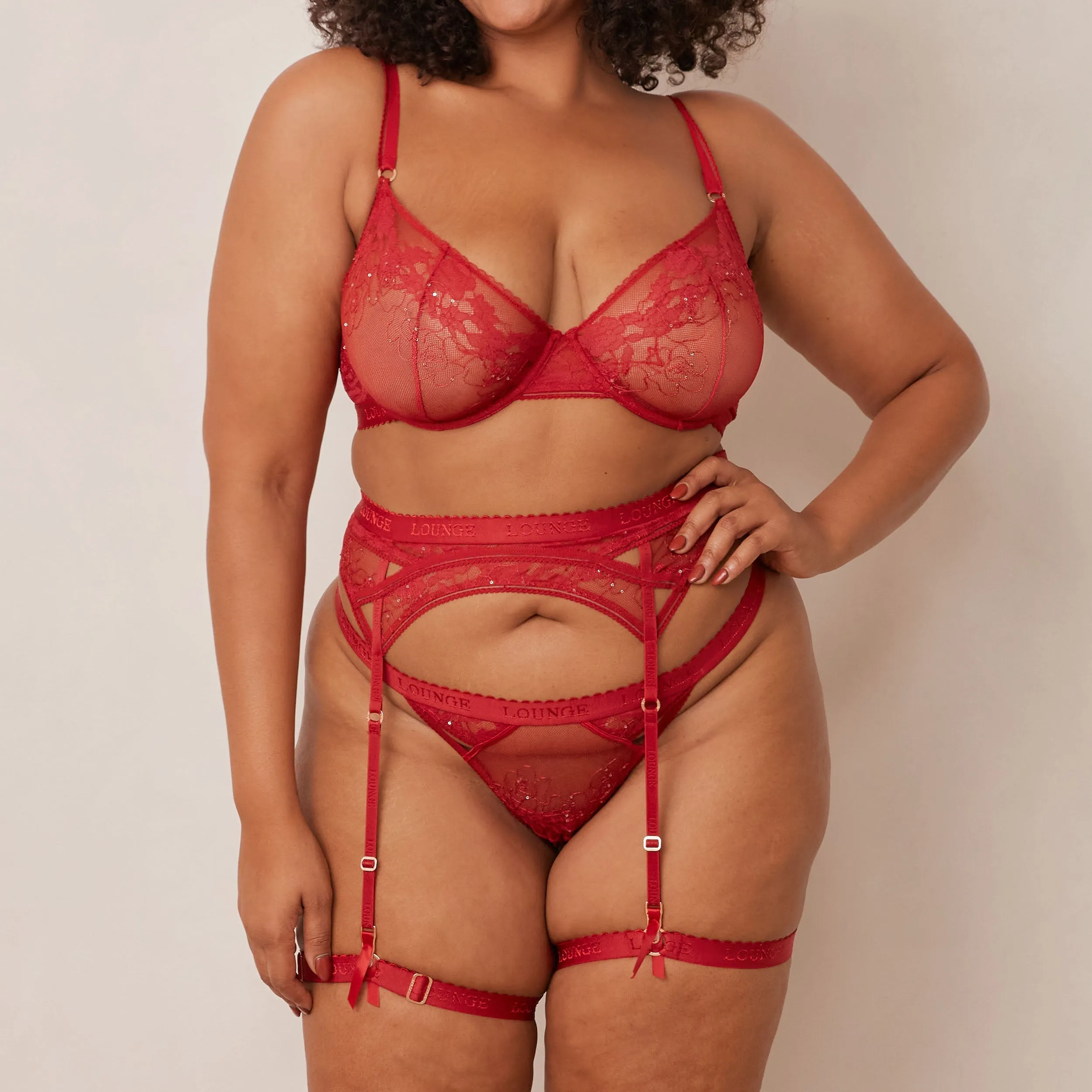 Selina Intimates Bra (Set) - Maroon