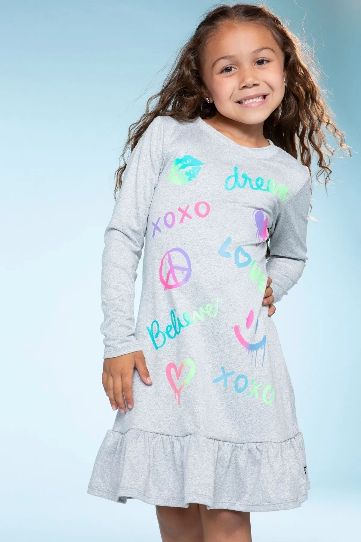 Simply Soft Long Sleeve Ruffle Nightgown