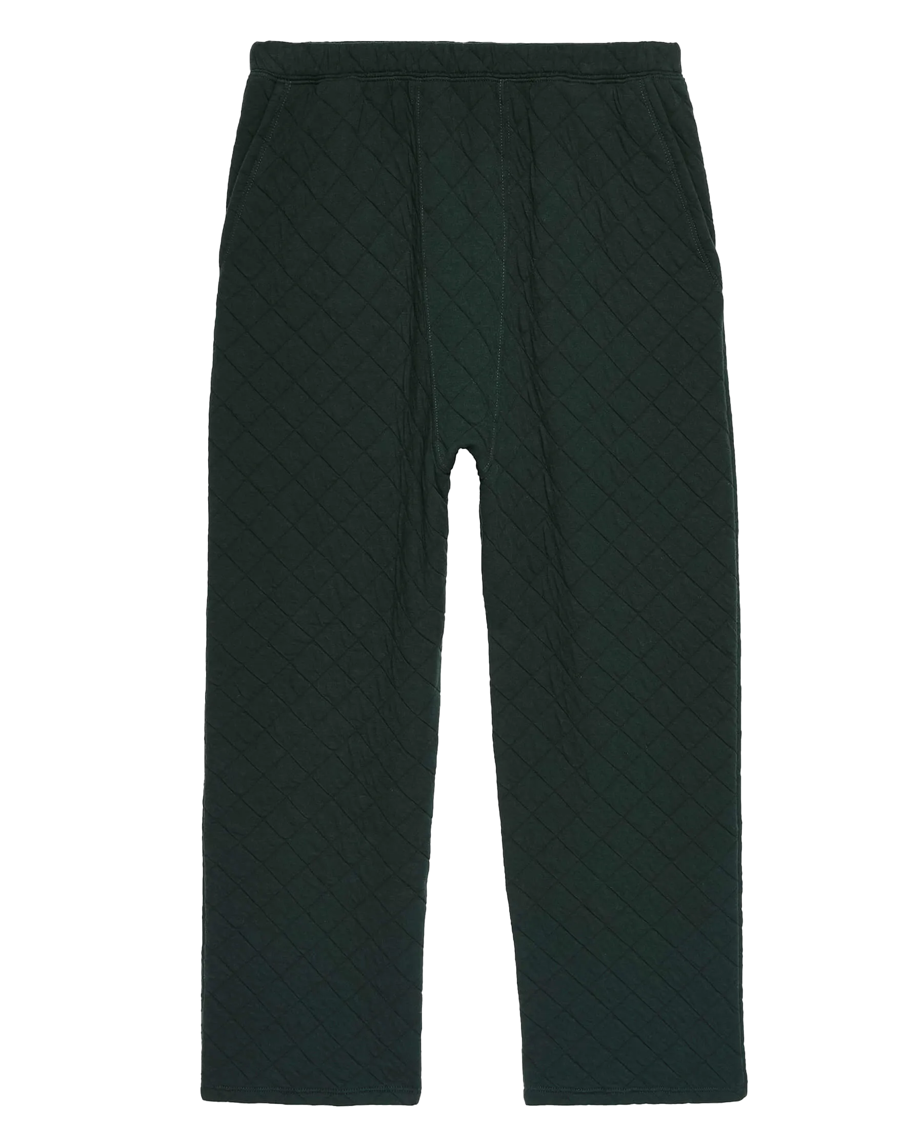 The Quilted Pajama Pant. -- Pine