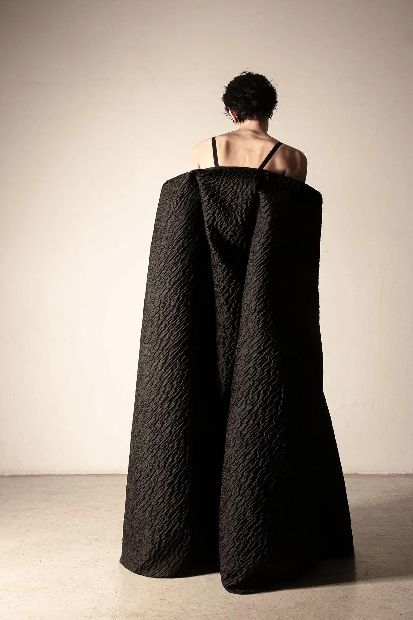 THESIS 3-way transforming piece: dress/hood