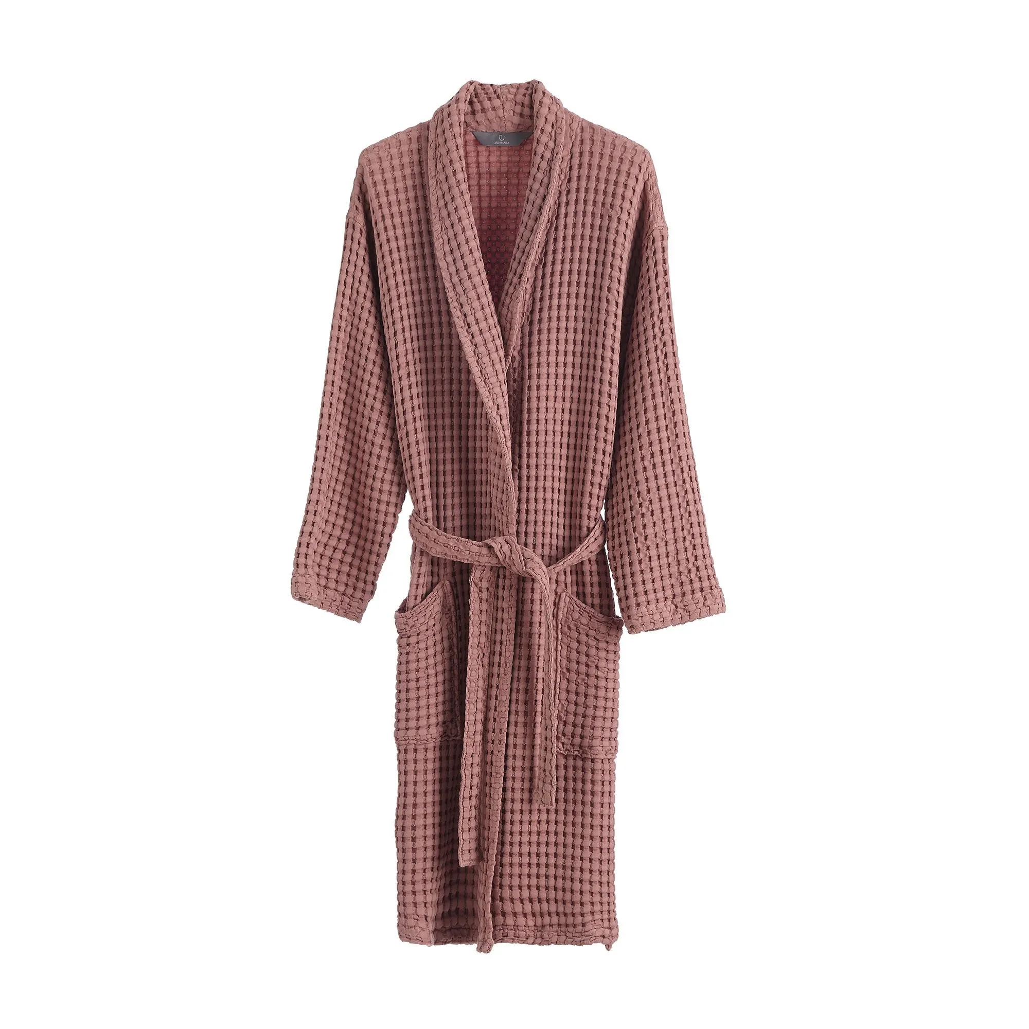 Veiros Bathrobe [Dusty pink]