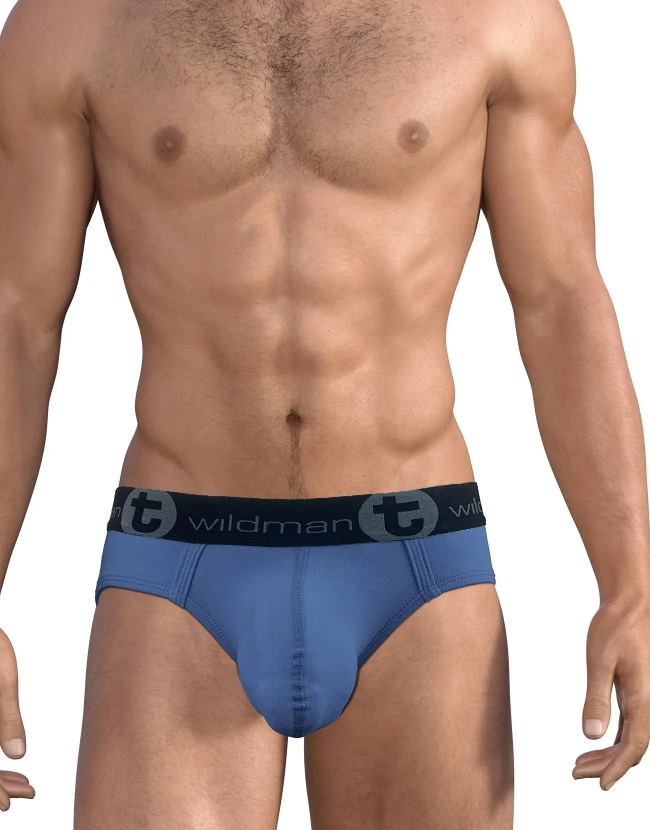 WildmanT Big Boy Pouch Brief Dark Blue